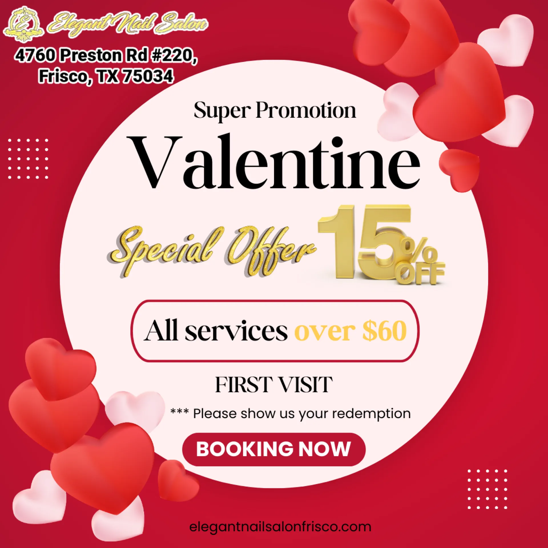 Fall in Love with Every Pampering Session at Elegant Nail Salon! ?