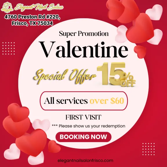Fall in Love with Every Pampering Session at Elegant Nail Salon! ?